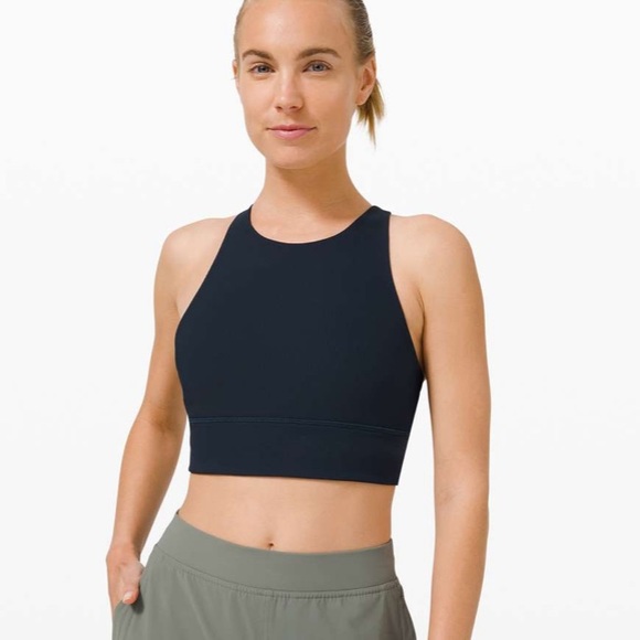 lululemon athletica Other - Lululemon Energy Bra High Neck Long Line Rib